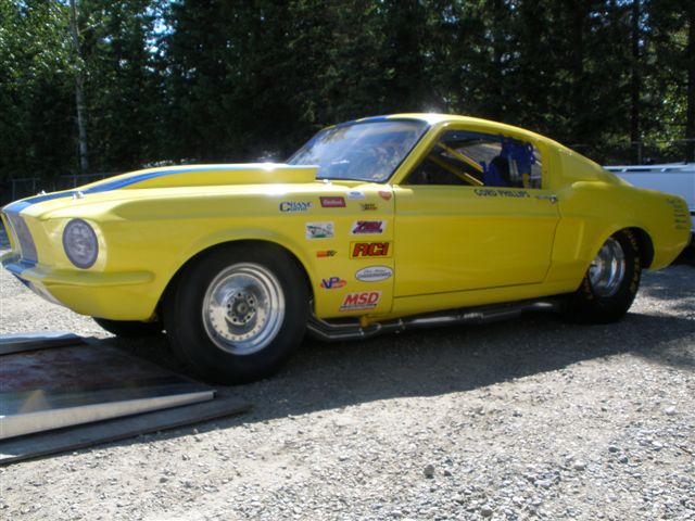 1968 Mustang owned by Gord Phillips.