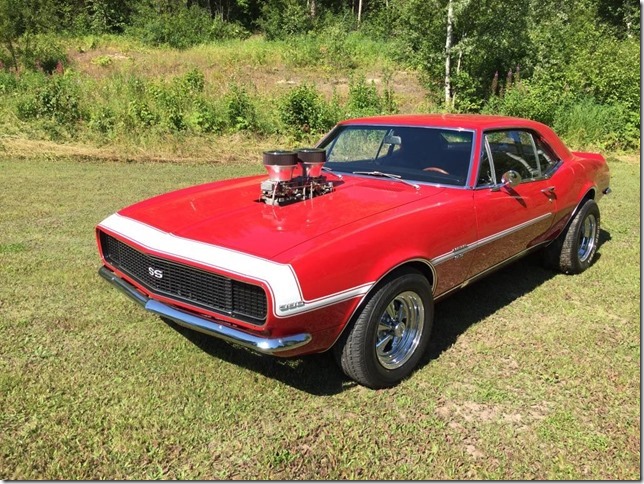 1967 Camaro, owned by Gerry and Laurie Heppner